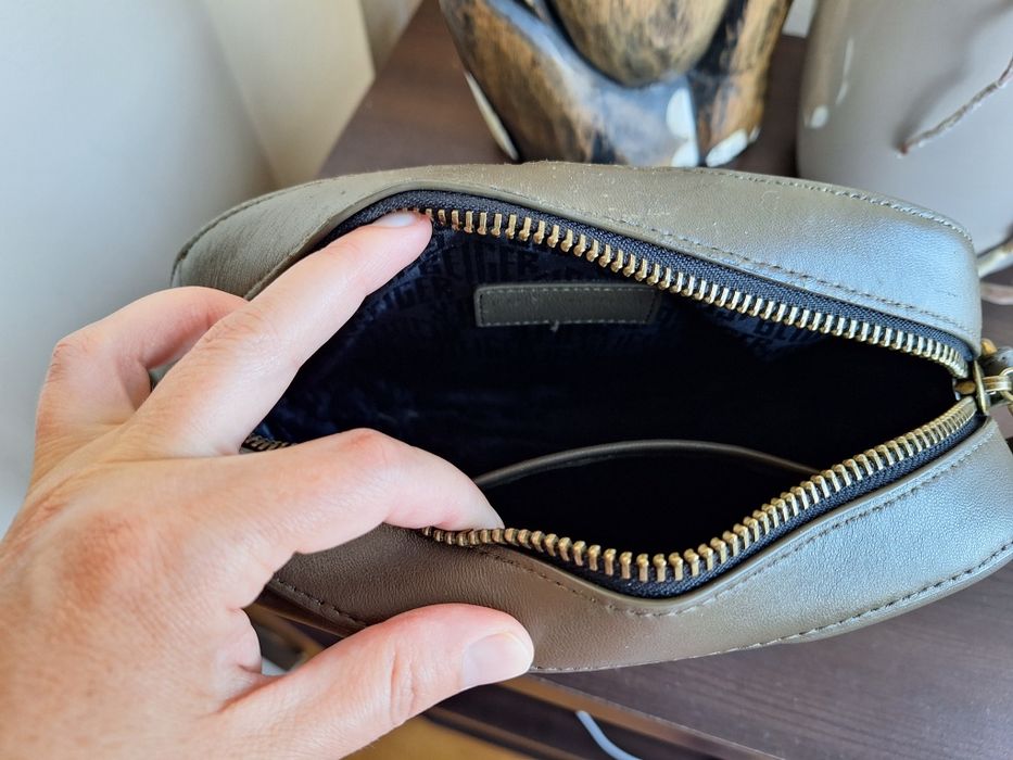 Kurt Geiger естествена кожа малка чанта