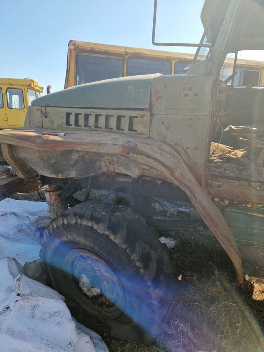 Урал 4320, лесовоз.