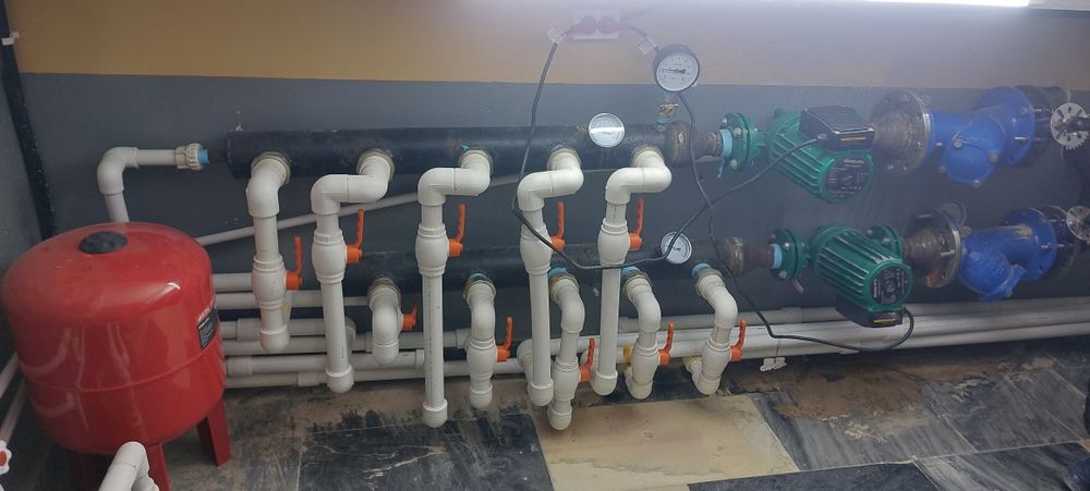 Чиллер котёл  фанкойл монтаж киламиз