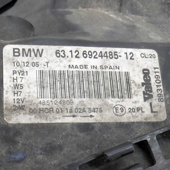 Ляв фар BMW 1 Series (E87)  ID: 158792