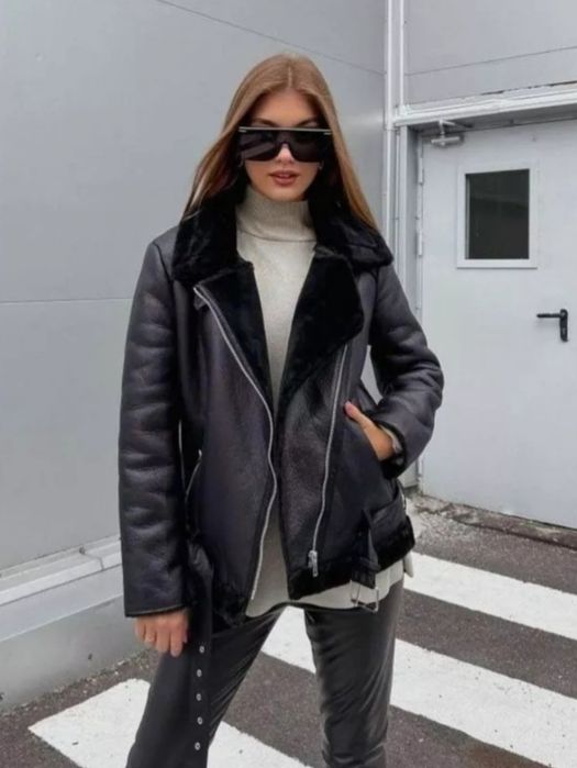 Дублёнка эко-кожа