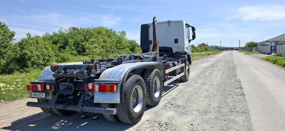 Iveco eurotrakker abrollkiper  abroll 6x4