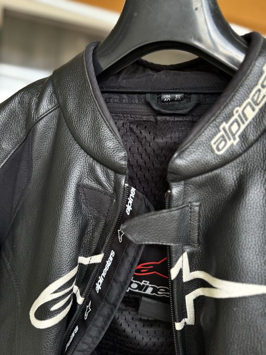 Кожено мото яке Alpinestars EU 50