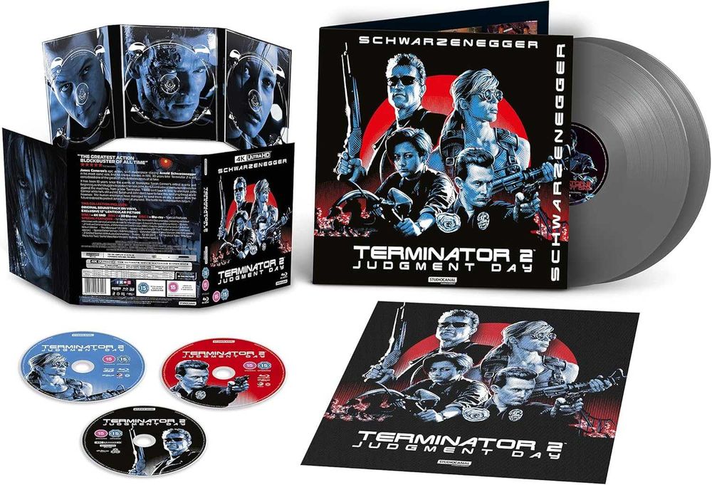 Terminator 2- Judgment Day 30th Anniversary Vinyl Edition 4K + Blu-Ray