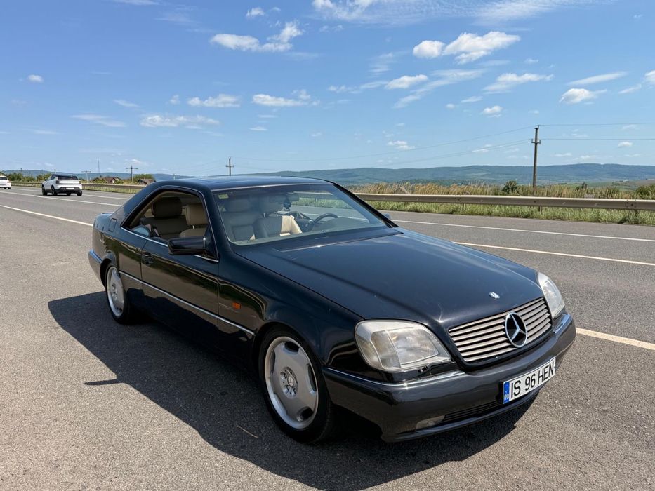 Mercedes CL500 C140 W140 Balena Coupe 1996 atestata istorica Schimb cu SPYDER sau ATV