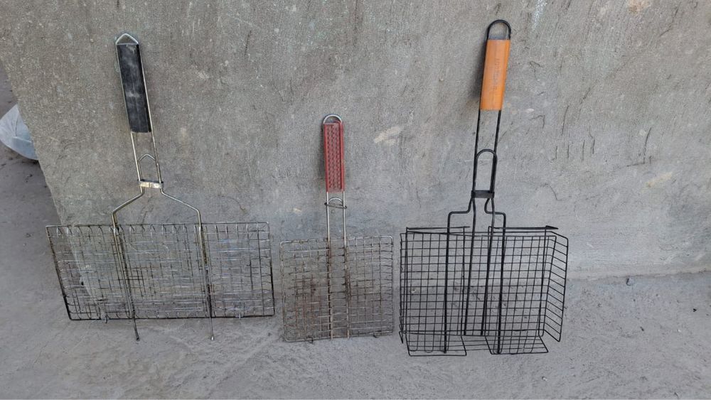 Мангал, шампуры, решетки
