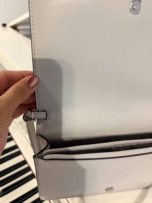 Geanta alba Michael Kors