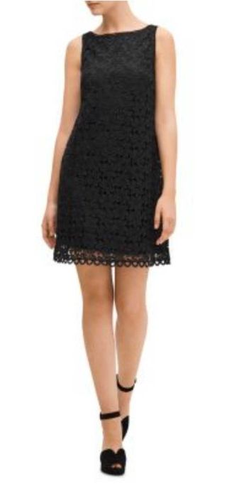 Rochie  dantela neagra, L