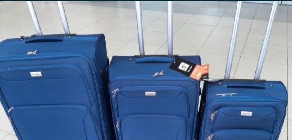 Нови текстилни куфари на добри цени