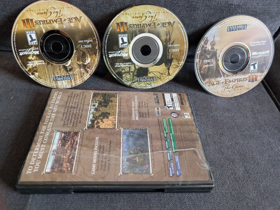 Age of Empires III, editie de colectie la cutie mare [ca NOU]