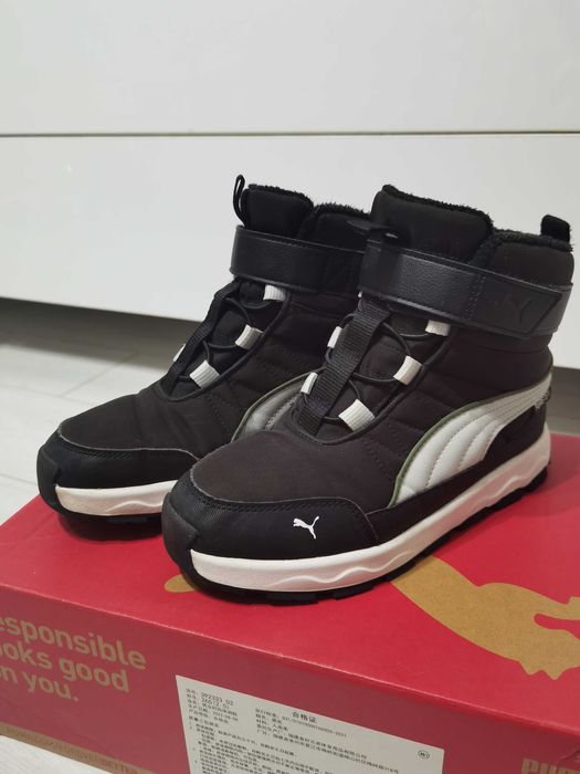 Детские ботинки puma puretex evolve 35 размер