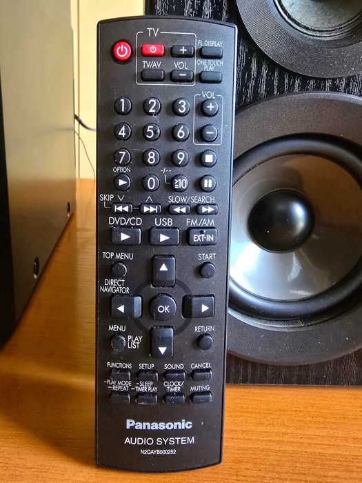 Микро DVD система Panasonic SC-PM86D 160W /USB/AUX/RDS/D-Bass/HDMI