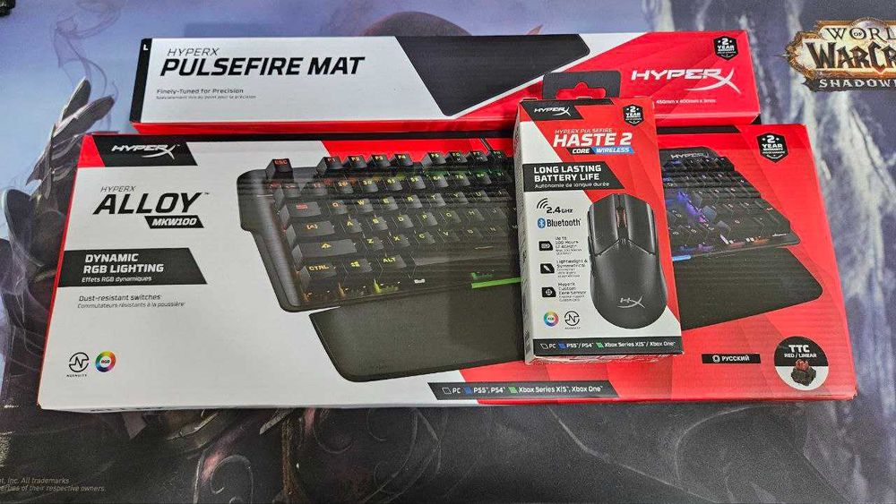 Беспроводная мышь HyperX Haste 2 Core [Triple Mod]