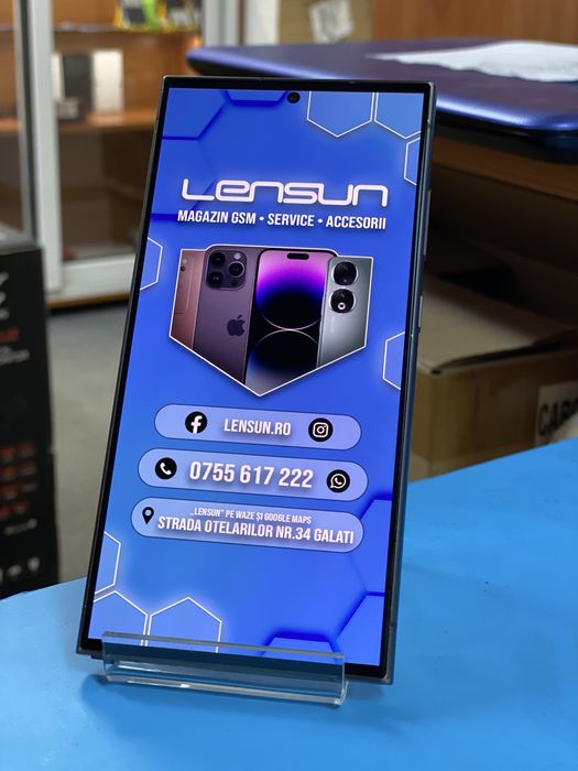 Samsung S24 Ultra 256GB, Garantie 12 luni | Lensun