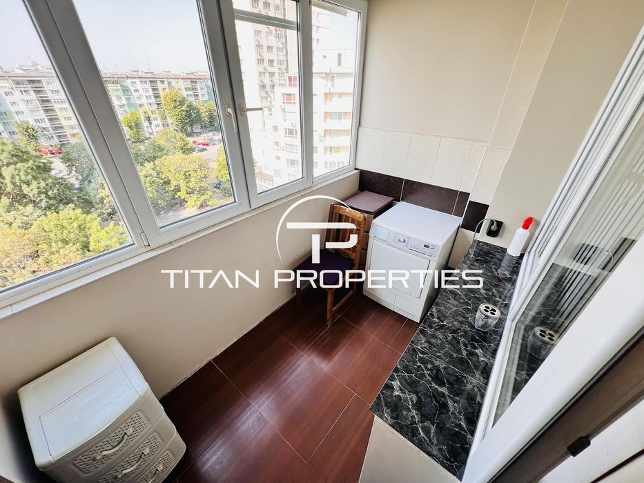 Ключ в офиса!  Двустаен, под наем, ж.к Славейков