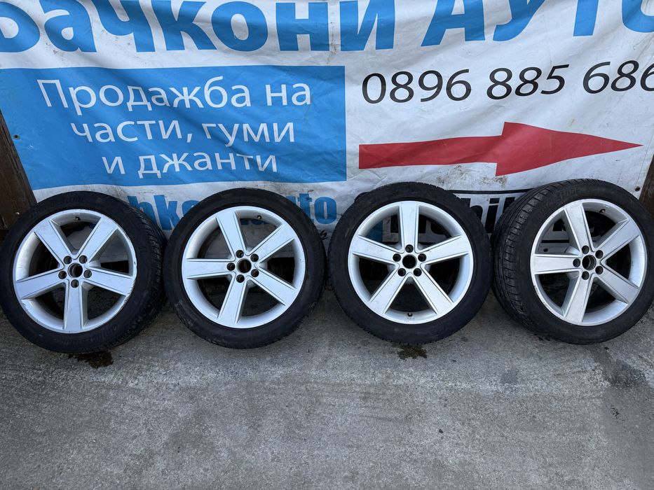 17 5х100 с летни гуми