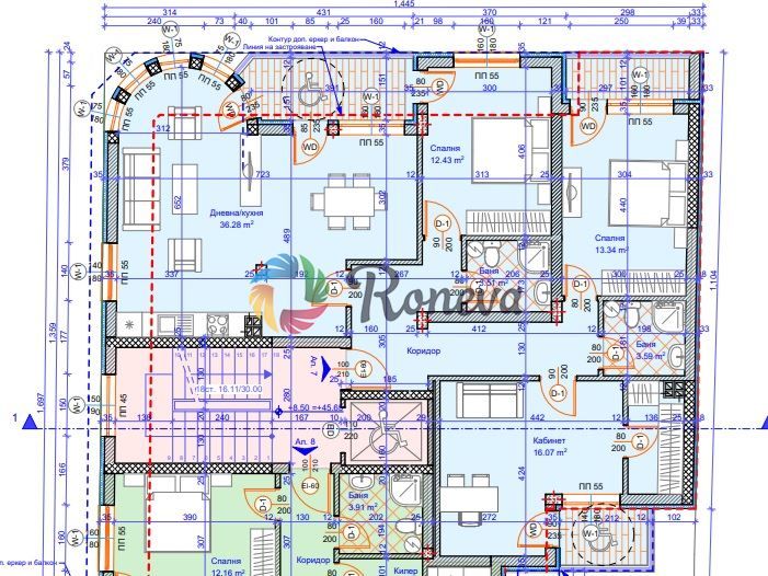 Многостаен в Варна-Център площ 158 цена 330000
