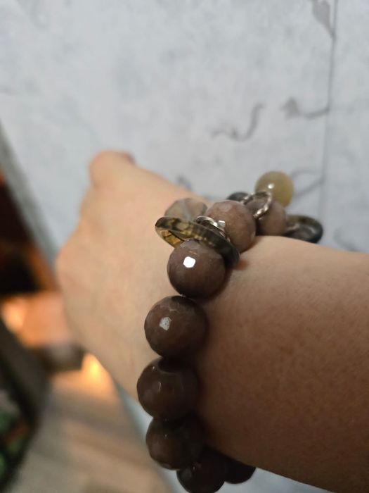 Tabiiy toch bilaguzuk Агат натуральный,браслет