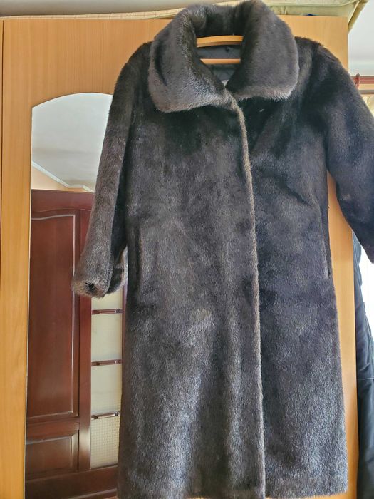 Haina de blana lunga sintetica