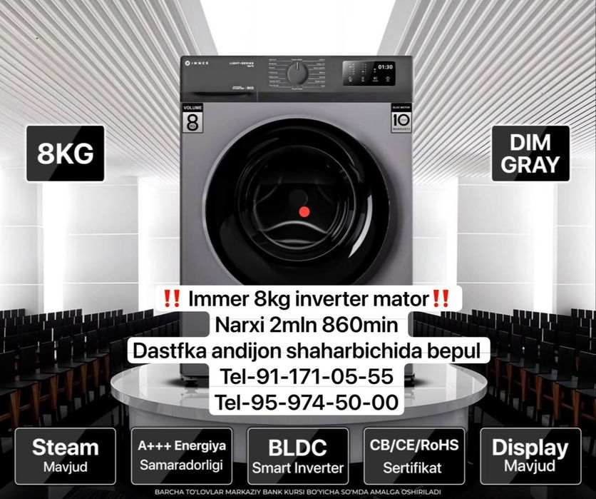 Joxon texno group Avtomat kirmoshinalar