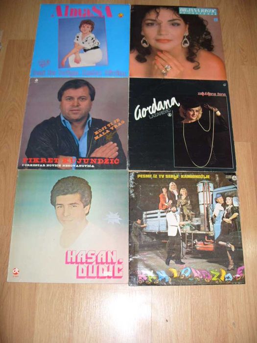 Грамофонни плочи Сръбски, Български, други
