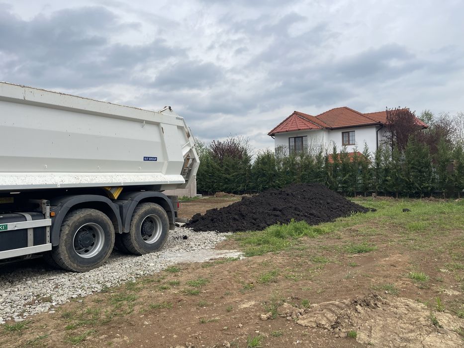 Pamant vegetal si pamant de umplutura Bucuresti si Ilfov