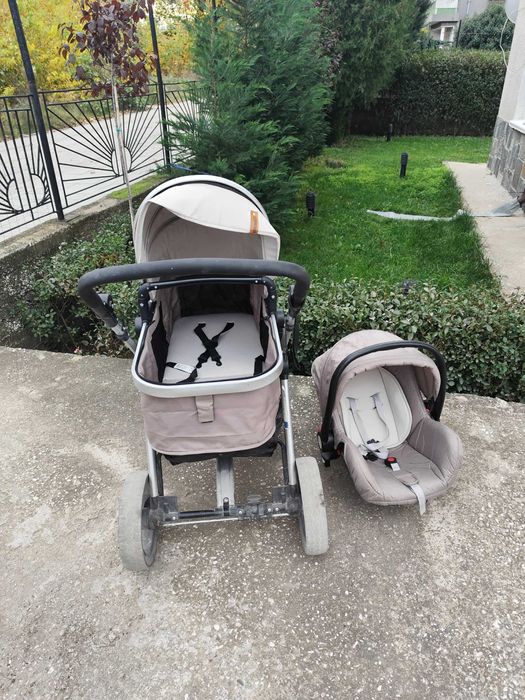 Детска комбинирана количка Хавана+детско столче за кола Хавана