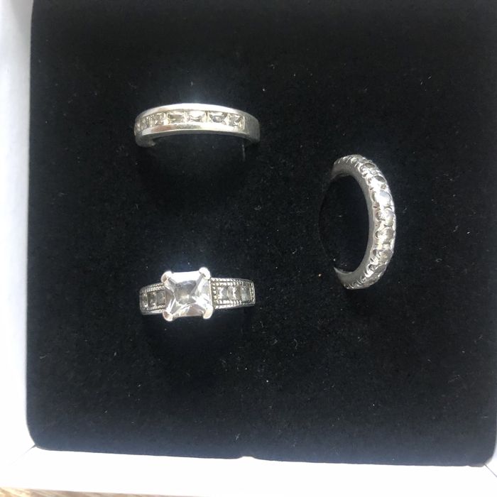 3 inele argint marimea 5/6