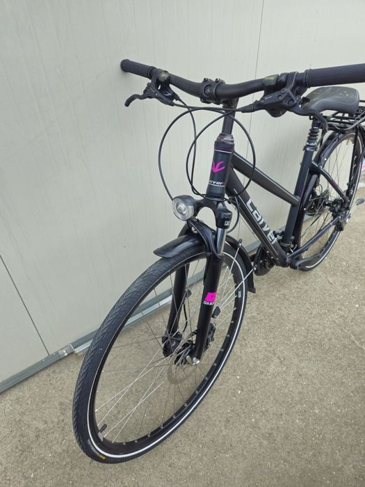 Bicicletă unisex Carver 28 Inch franare hidraulică
