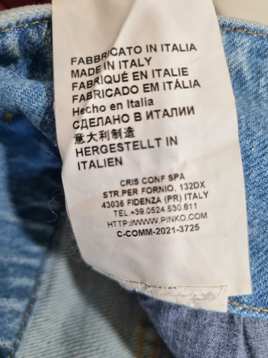 Fusta denim Pinko