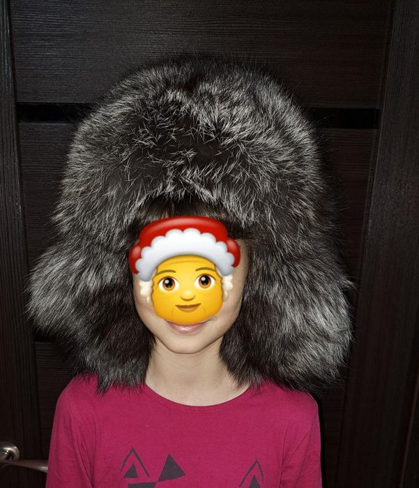 Шапка чернобурка