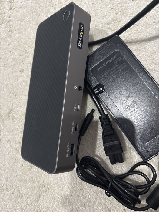 Docking Station StarTech USB-C  Triple Monitor 4K-100W PD-Profesional