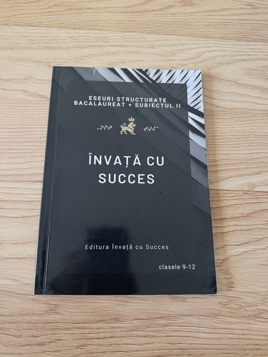 Învață cu succes Pachet Bacalaureat | Matematică + Biologie 9-10 + Carte Română  cu toate Eseurile