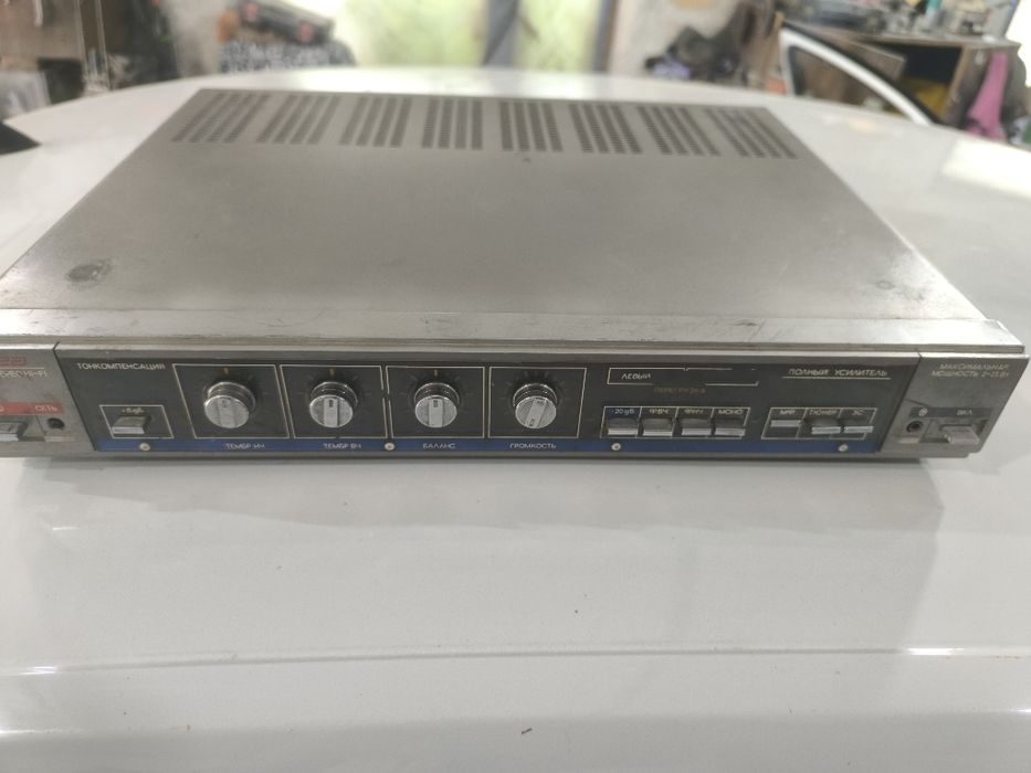 Усилитель Вега 120 стерео hi-fi,2×25 на 4 ом