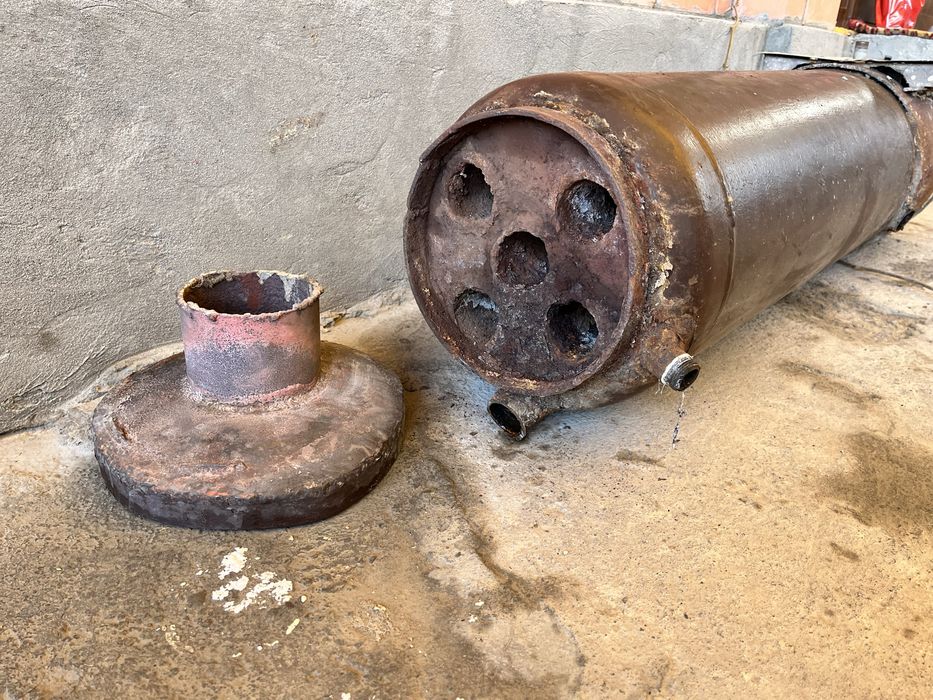 Газовый котёл, + горелка китайская эконом