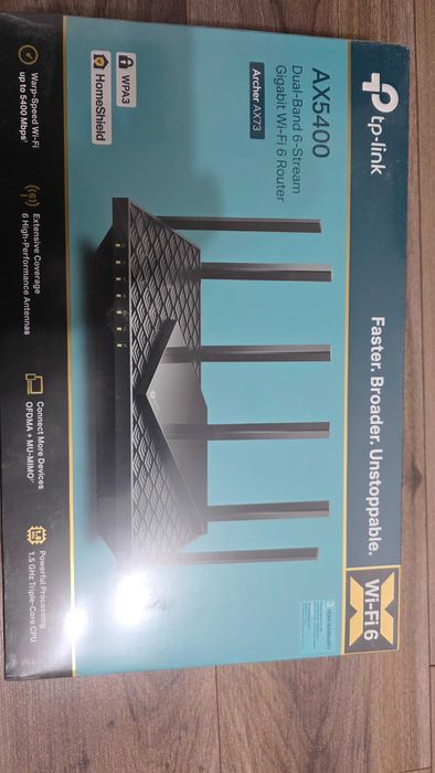 Router TP Link AX5400, Archer 73 nou