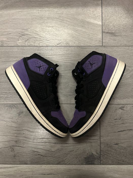 Adidași Air Jordan Access ‘Black Court Purple’