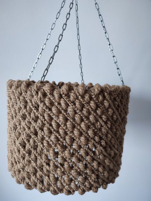 Люстры ручной работы из джута