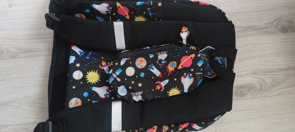 Ученическа раница NASA комплект с мешка и несесер