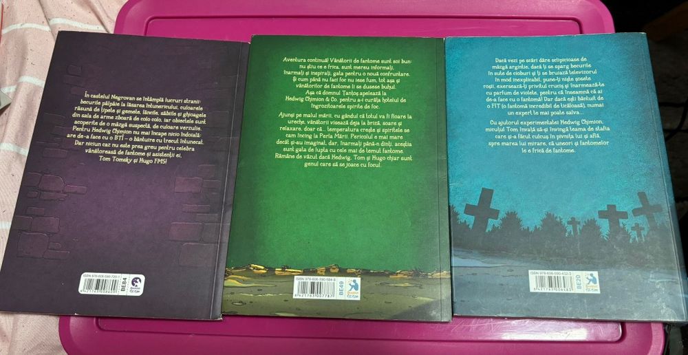 Set carti Vanatorii de fantome