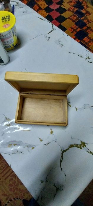 Шкатулка деревянная советская