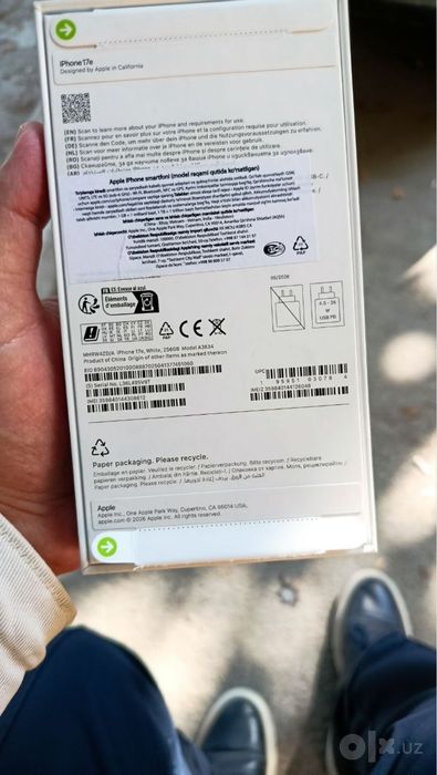 iPhone 17e sotiladi yengi