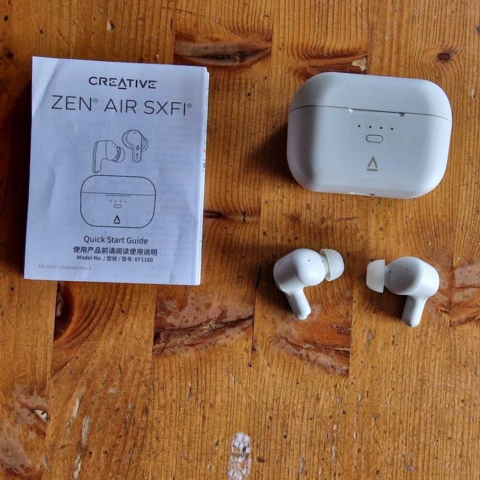 CREATIVE Zen Air SXFI леки, истински безжични, устойчиви на изпотяване