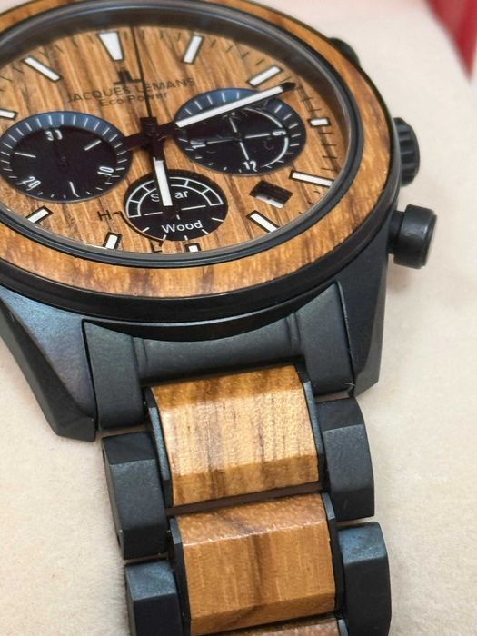 [7324] Ceas Barbatesc Jaque Lemans Eco Power Solar / Amanet Tulcea