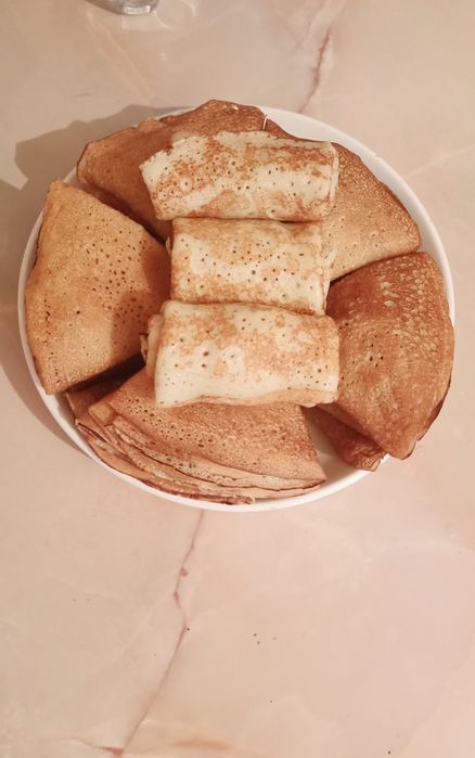 Блины домашние Құймақ үйдікі