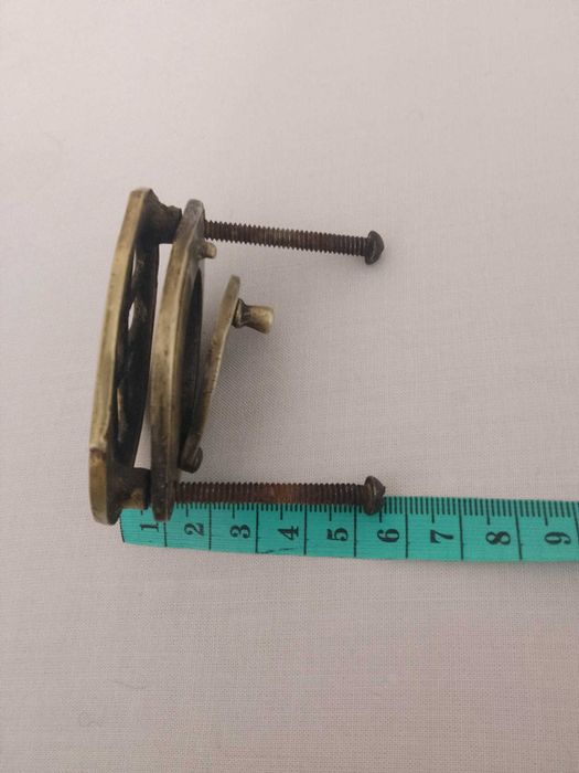 19век щипка за входна врата бронз рядка находка