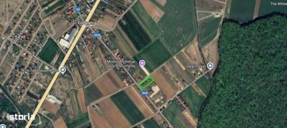Teren intravilan de vanzare in Izvorani | Loturi de 500 mp si 1500 mp