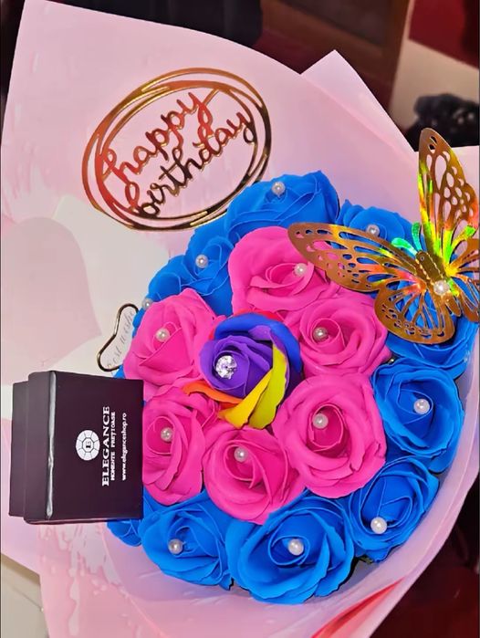 Buchete handmade realizate la perferintele clientului.