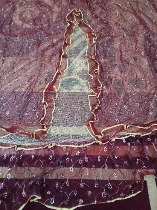 Тюль два в одном новый