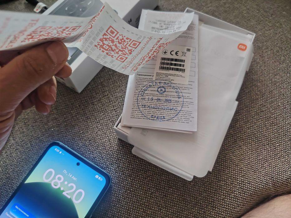 Xiaomi Note 14 чисто нов неползван 24м гаранция